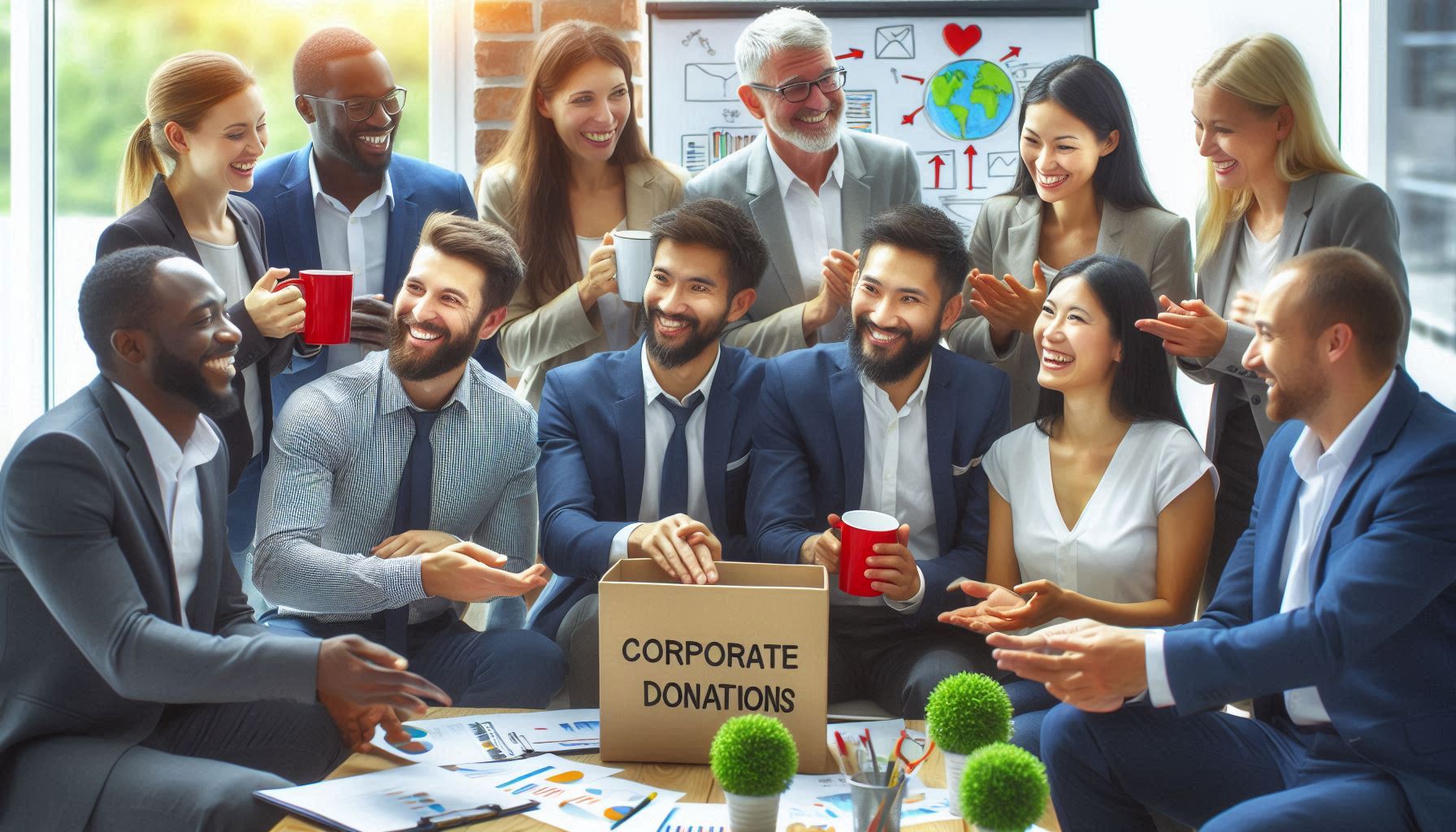Corporate Donations for Community Growth