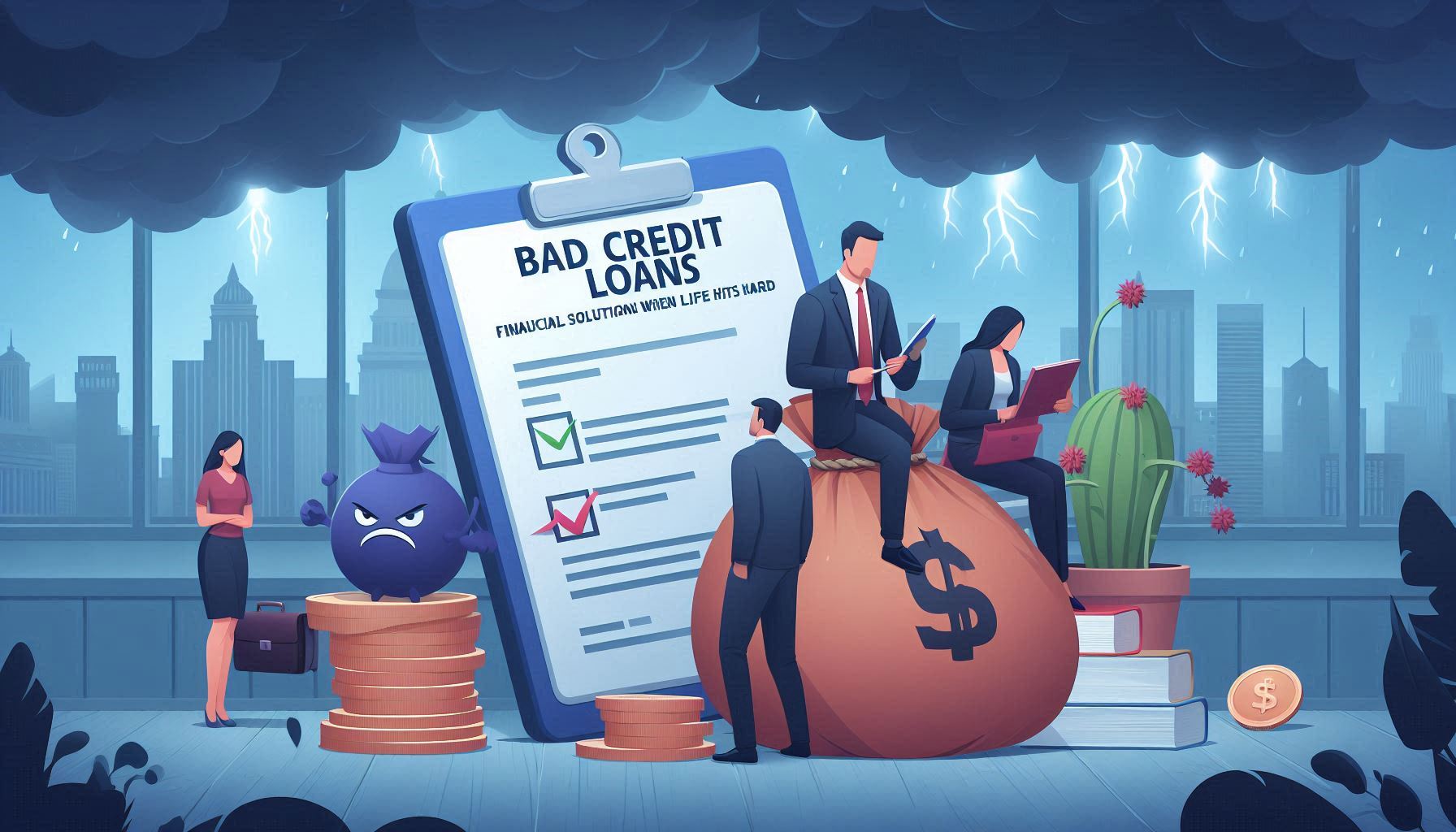 Bad Credit Loans: Financial Solutions When Life Hits Hard