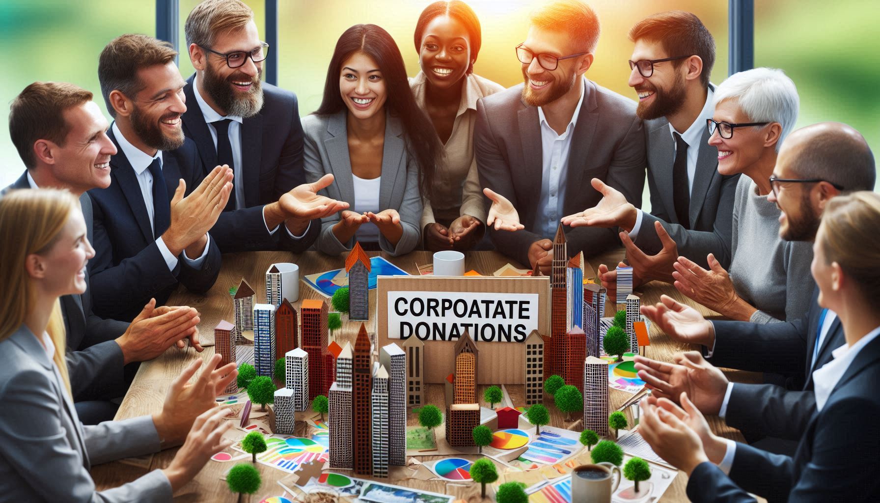 Corporate Donations for Community Growth